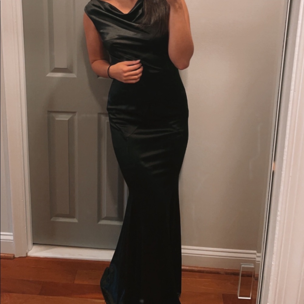Black formal dress (mermaid style)